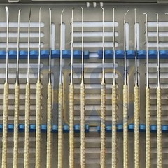 Rhoton Micro Dissector Expanded 20 PCS Set of Stainless Steel with steel case