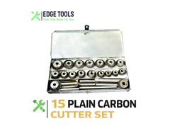 New Engine Valve Seat High Carbon Steel Face HCS Cutter 15 Pc Set USA EDGE TOOLS