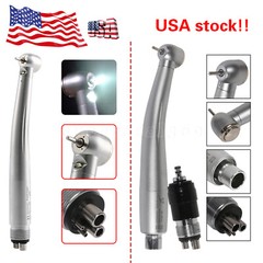 Dental High Speed Large head (LED) Handpiece /Quick Coupler 4 Hole for NSK ns