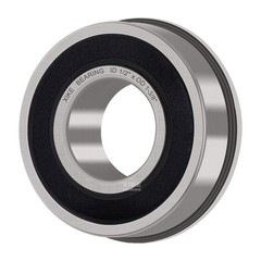 4 Pack Flanged Ball Bearing ID 1/2″ x OD 1-3/8″, Suitable for Lawn Mower, Whe…