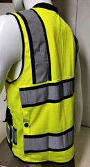 Surveyor Two Tone Yellow Safety Vest ANSI/ ISEA 107-2015 Approved(Small to 2XL)