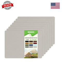 Canvas Repair Patch,Outdoor Gear Patch, 7.87×5.9 Inches 8PCS,Waterproof Self-…