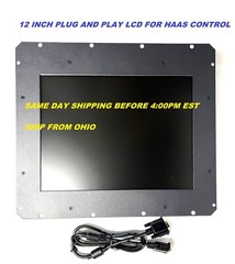 PLUG AND PLAY 12” REPLACEMENT LCD FOR HAAS 93-5220 93-5222 93-5222A OHIO SELLER