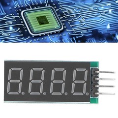 4 Digit 7 Segment Digital Tube Module LED Display Module I2C Interface DC