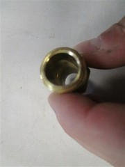 BRASS HEX THREADED NIPPLE 3/4″ SET OF (7) PLUMBING