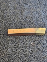 (QTY 12) ACT BL-8 C6: LEAD ANGLE TURNING CARBIDE TIPPED TOOL BITS