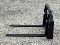 48″ 2,200 Pound Pallet Forks Attachment Fits Mini Skid Steer Toro Dingo Kubota