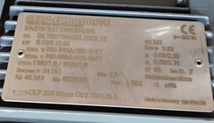 Sew-Eurodrive FA67B-R37-DR63S4/BR 0.12kW 1380rpm/1.6 1680rpm/1.9 [F2F]