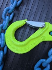 Gunnebo TL4EGKN 4 Leg Chain Sling 22,900 WLL 10’FT REACH 3/8″ CHAIN GRADE 100