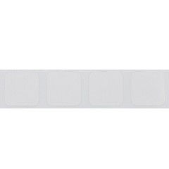 Square Shaped Stickers | 0.75″ Inch Wide | 500 Pack | Pick One Color