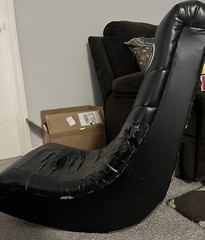 Nintendo Gaming Chair Nintendo Black Retired Vintage 1990’s