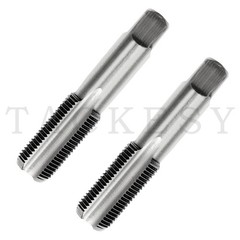1 Set HSS M18x1.5mm Taper&Plug Tap&18×1.5mm Hexagon Die Metric Thread Right Hand