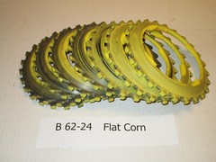 Used Lustran Corn Plates for Flat Seeds used in John Deere 71 planters
