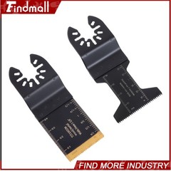 Findmall 30 PCS Japanese Tooth Multi Tool Blades Titanium Oscillating Saw Blades