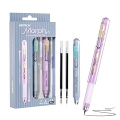 Morph Extendable Pens: 0.7mm Medium Point Black Ink Pocket-to-Full-Size Desig…