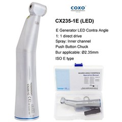 COXO Dental LED Low Speed Contra Angle 20:1 Implant 10:1 6:1 Endo 1:5 Handpiece