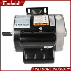 Compressor Duty Electric Motor 2 HP SPL Single Phase 3450 RPM 56 Frame 115/230 V