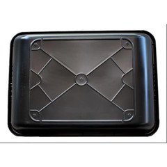 Medium 10 Gal. 28 in. D x 20 in. W x 6 in. H Concrete Mixing Tub