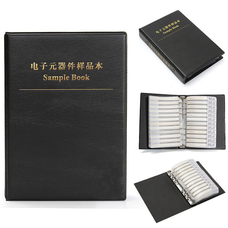 0603 Sample Book 4500 pcs 90 Values SMD Capacitor Assortment Kit 50pcs/Value