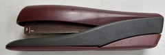 Swingline Stapler with Cushion Base Burgundy / Gray Storage in Base Model 8280x