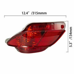 Left+Right Rear Bumper Brake Lamps Lights For Lexus RX270 RX350 RX450H