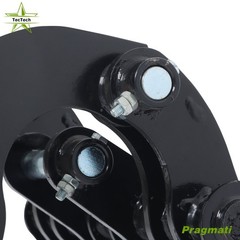 0.8 T -1.5 T Mini Excavator Attachment Grapple Wide Opening Grabber Attachment
