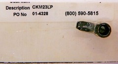 3 PIECES of GENERIC #CKM23LP METRIC CLAMP F129