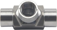 HFS(R) 3/8″ Female NPT 3 Way T Shaped Equal Tee Coupling Stainless Steel 304