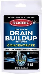 Eco-Friendly 16 Oz. Roebic Drain & Trap Cleaner – Fast-Acting Granular Formula