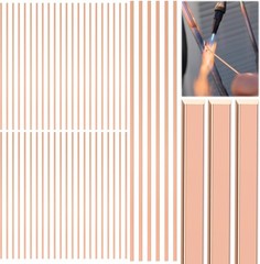 15% Silver Brazing Rods BCuP-5 Phosphor Copper Flat Welding Alloys