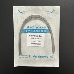 10Pcs Dental Orthodontic Arch Wire Stainles Steel Rectangular Ovoid/Nature Form