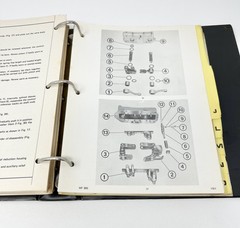 Vintage Massey Ferguson Manual MF300 Crawler Loader & Buyers Guide As Is Read