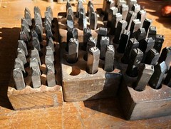 1/4″ & 3/8″ 71pc. Letter & Number Stamp Punch Sets Alloy Steel Metal