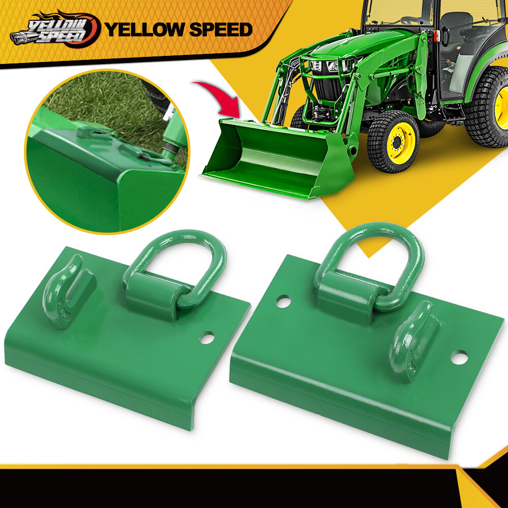 Bolt on Grab Hooks D Rings Fit For John Deere Compact Tractor 1025R 2032R 3320