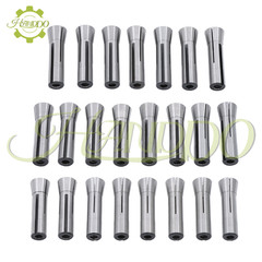 23 Pack R8 Collet Set 1/16″ to 3/4″ with R8 Collet Rack 48 slot