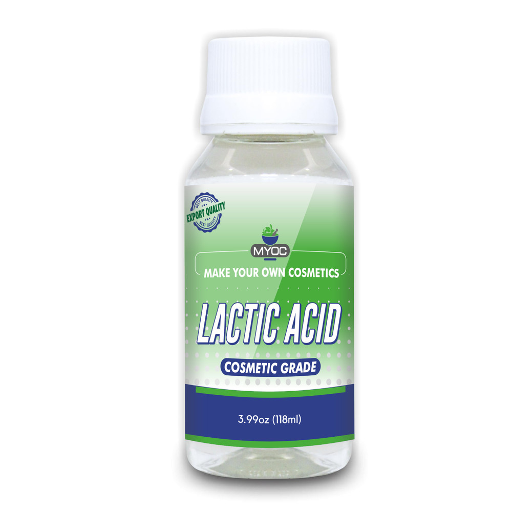 Lactic Acid Cosmetic Grade Solution for DIY Skincare &Beauty Formulation-3.99Oz.