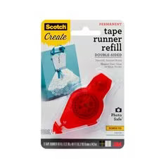 Scotch Tape Runner Refill.31 in x 16.3 yd (055-R-CFT), Pack of 3