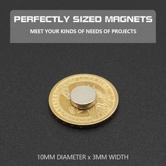 200PCS N35 Strong Neodymium Magnets Round Disc NdFeB Permanent Rare Earth Magnet