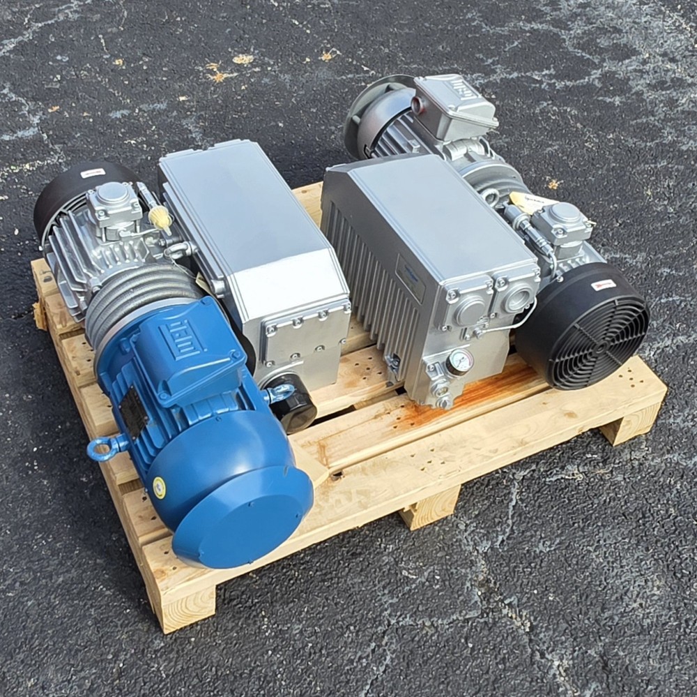 Ohio Medical Squire-Cogswell Rotary Vane Vacuum Pump S5L, 5hp, 208-230/460Vac
