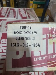 1000 Clear Poly Bags 8x4x12 1.25 Mil Gusseted LDPE Food Safe FREE SHIPPING