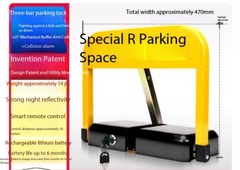 Car Park Lock: Garage Post—No Drilling Required, Automatic Lift, Reinforced