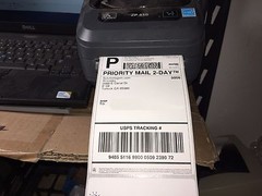 2000 Thermal Shipping Labels 250/Roll for Zebra Printer 4″ x 6″ NEW