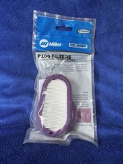 Miller Respirator filter P100. Case Of 10 Packs. 2 Filters Per Pack.