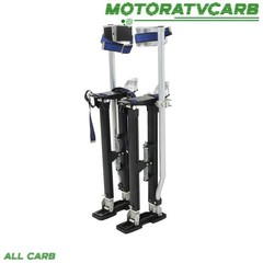 ALL-CARB 24″-40″ Black Drywall Stilts 1120 For Sheetrock Painting or Cleaning