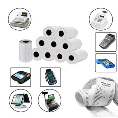 Thermal Receipt Paper 2 1/4 x 85 Fade Resistant BPA Free Water Oil Proof 50 Roll