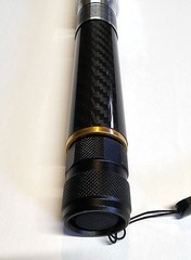 Z80 10W 440nm Blue Laser Diode – Polished Aluminum Housing- 2 Cell-Carbon Fiber