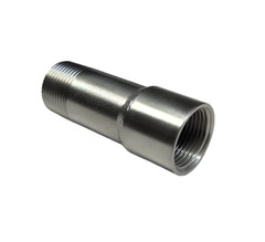 3″ Length 3/4″ NPT Male to Female Stainless Steel Exhaust Extension Adapter