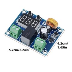 2* DC12V-36V Battery Low Voltage Cut Off On Switch Controller Protection Module