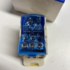 Distribution Terminal Block 160A POWER DISTRIBUTION DIN Rail 6-250 AWG LOT OF 5
