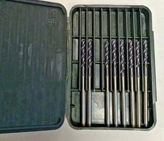 Guhring 5/64″ Drill Bits 8 Pcs Firex Coated Jobber